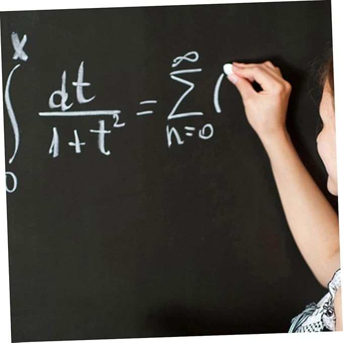 Autocollant Mural Tableau Noir en Vinyle - Ardoise Effaçable Réutilisable