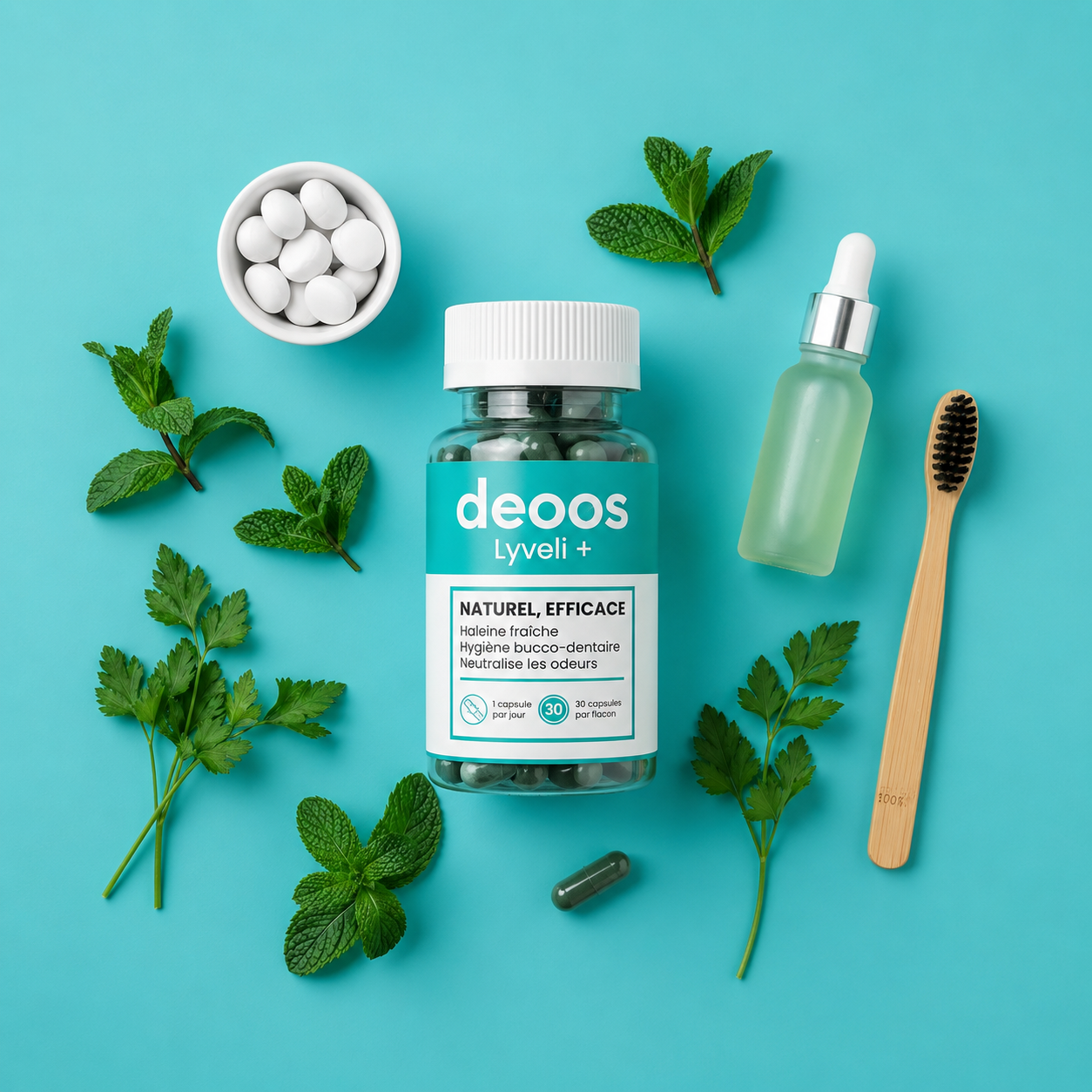 DEOOS: Complément Anti-Odeur Naturel